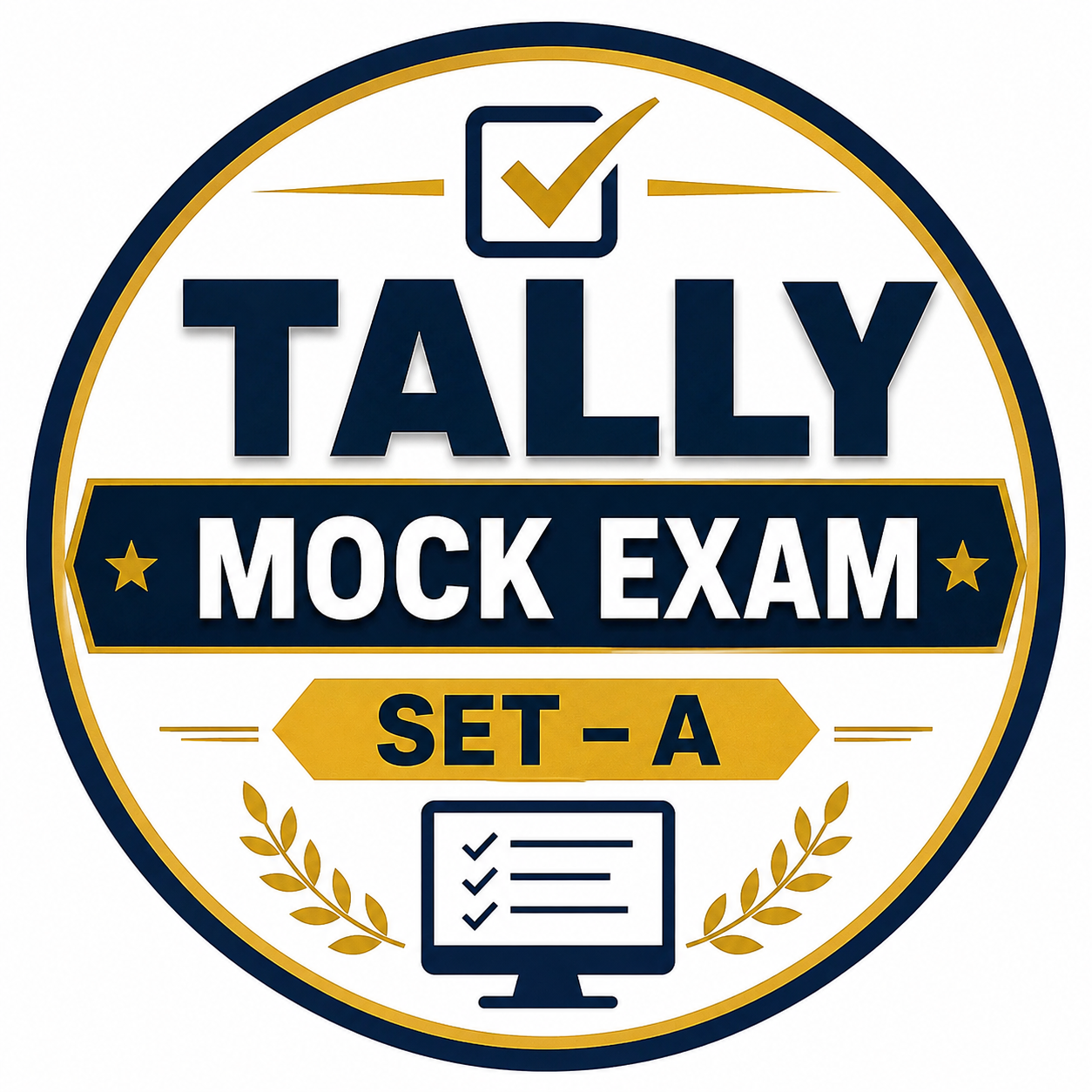 TALLY MOCK EXAM ON SET--A